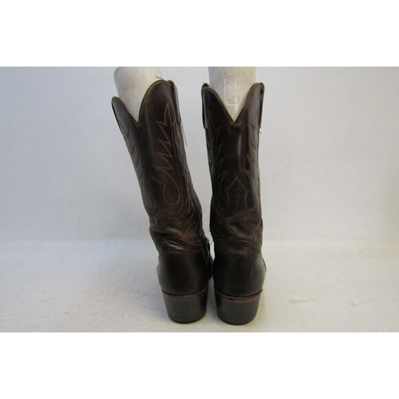 DURANGO Mens Size 11 D Brown Leather Cowboy Western Boots main image 9
